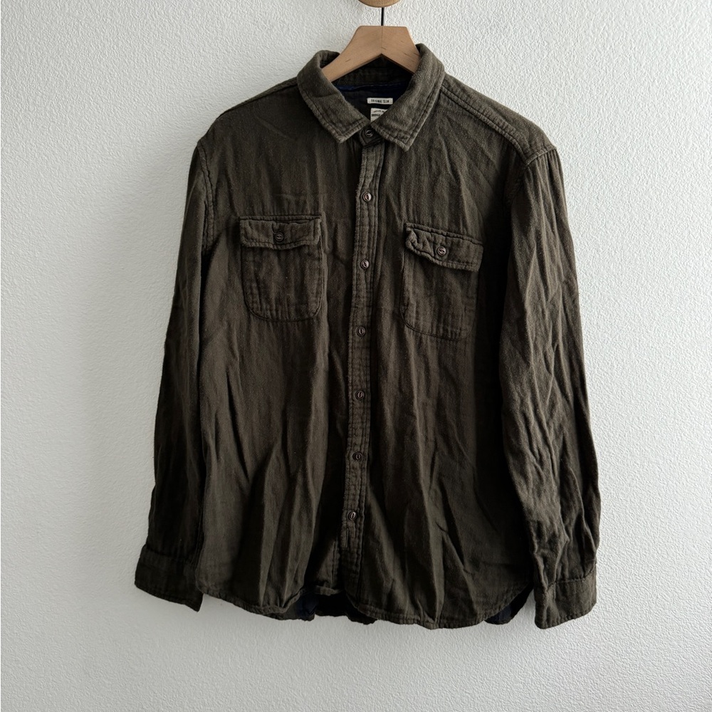 Bridge & Burn Lined Button Down Shirt
